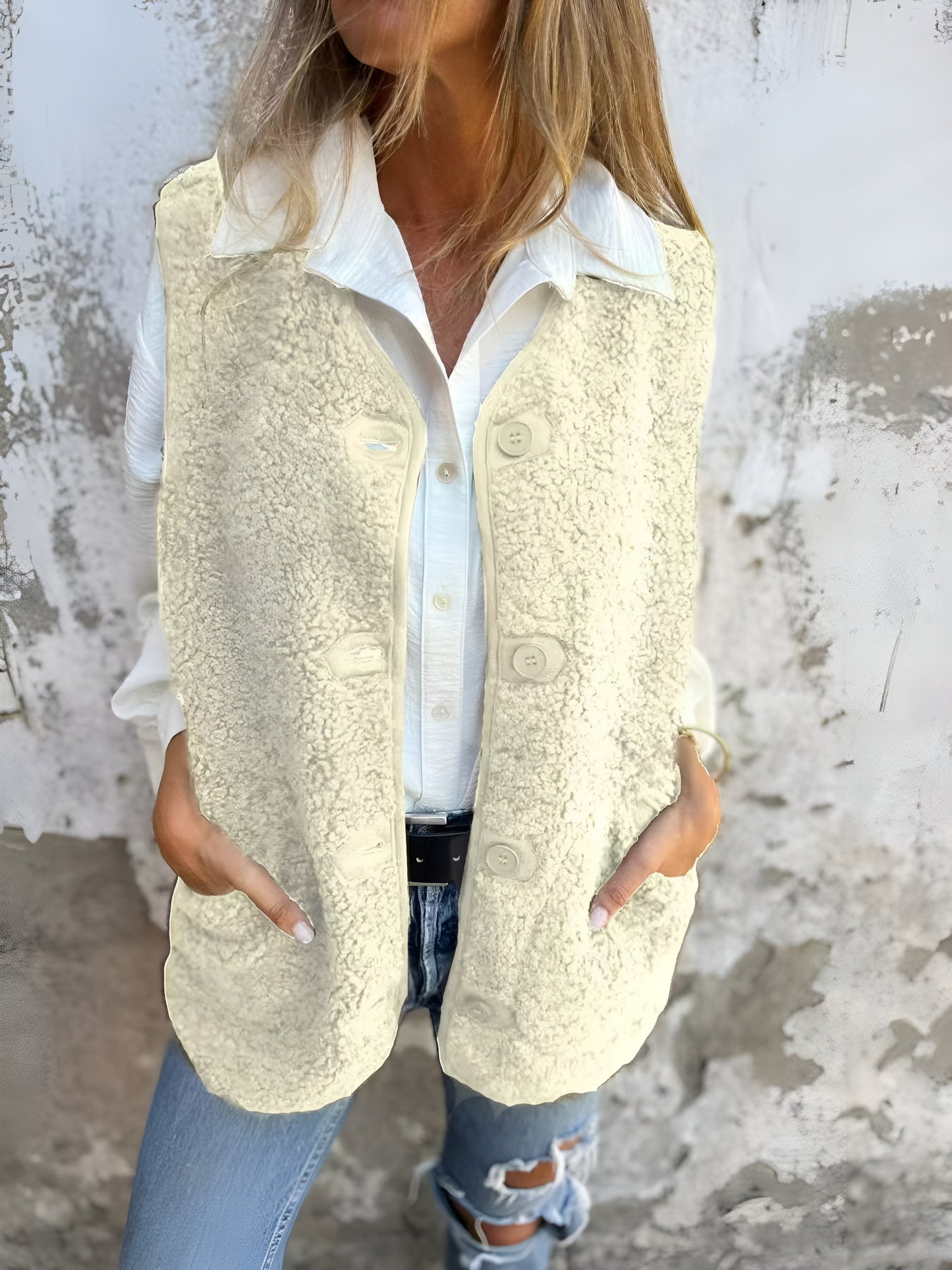 NoraFleece™ Chaleco Sherpa