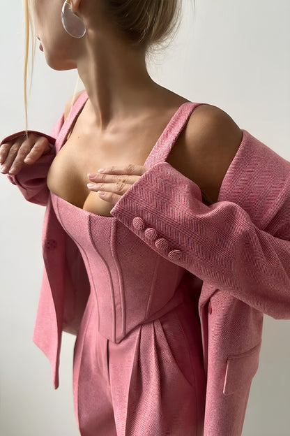 Encanto™ – Conjunto de tres piezas con blazer cruzado