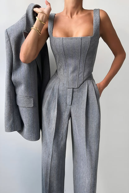 Encanto™ – Conjunto de tres piezas con blazer cruzado