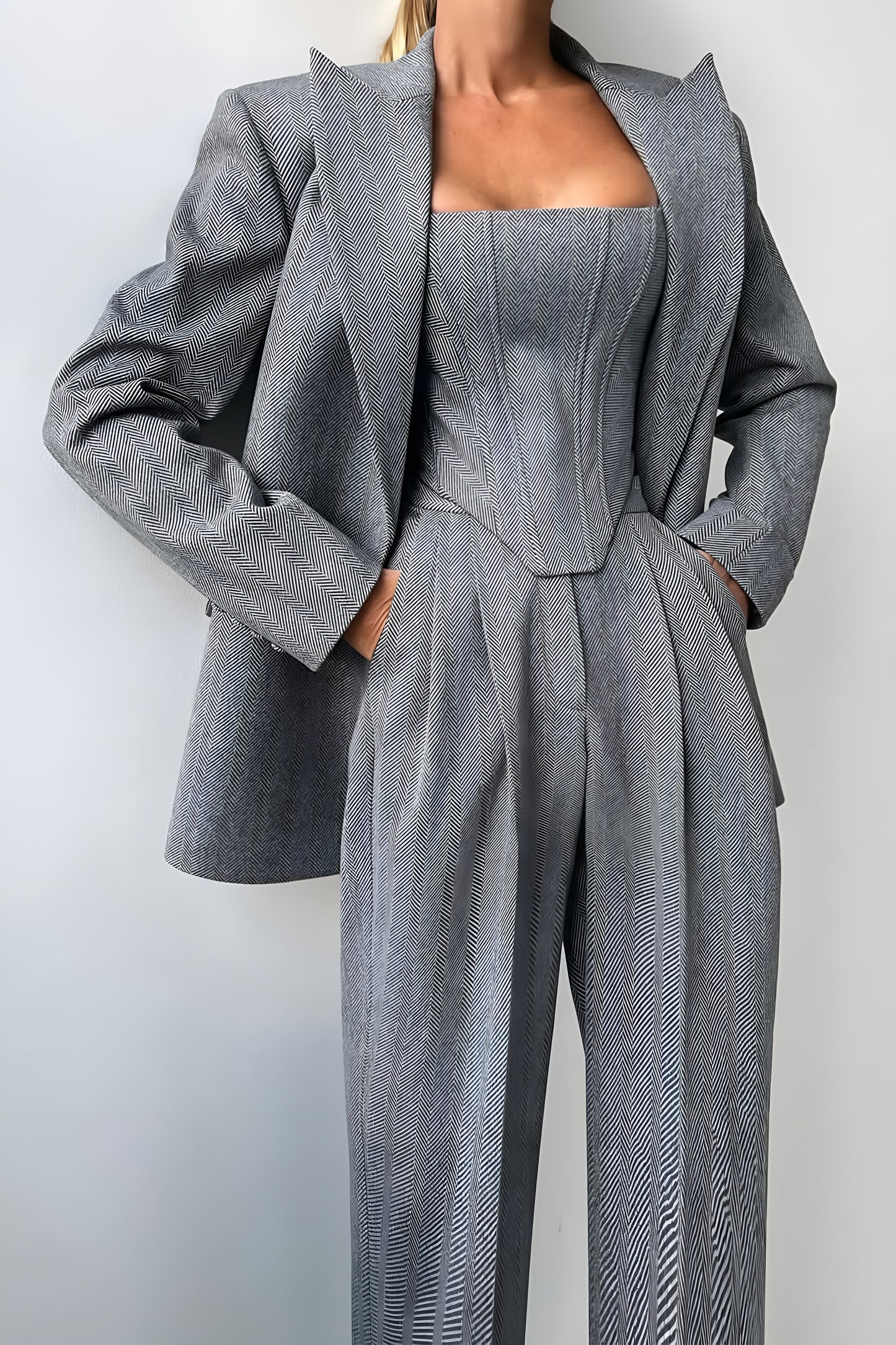 Encanto™ – Conjunto de tres piezas con blazer cruzado