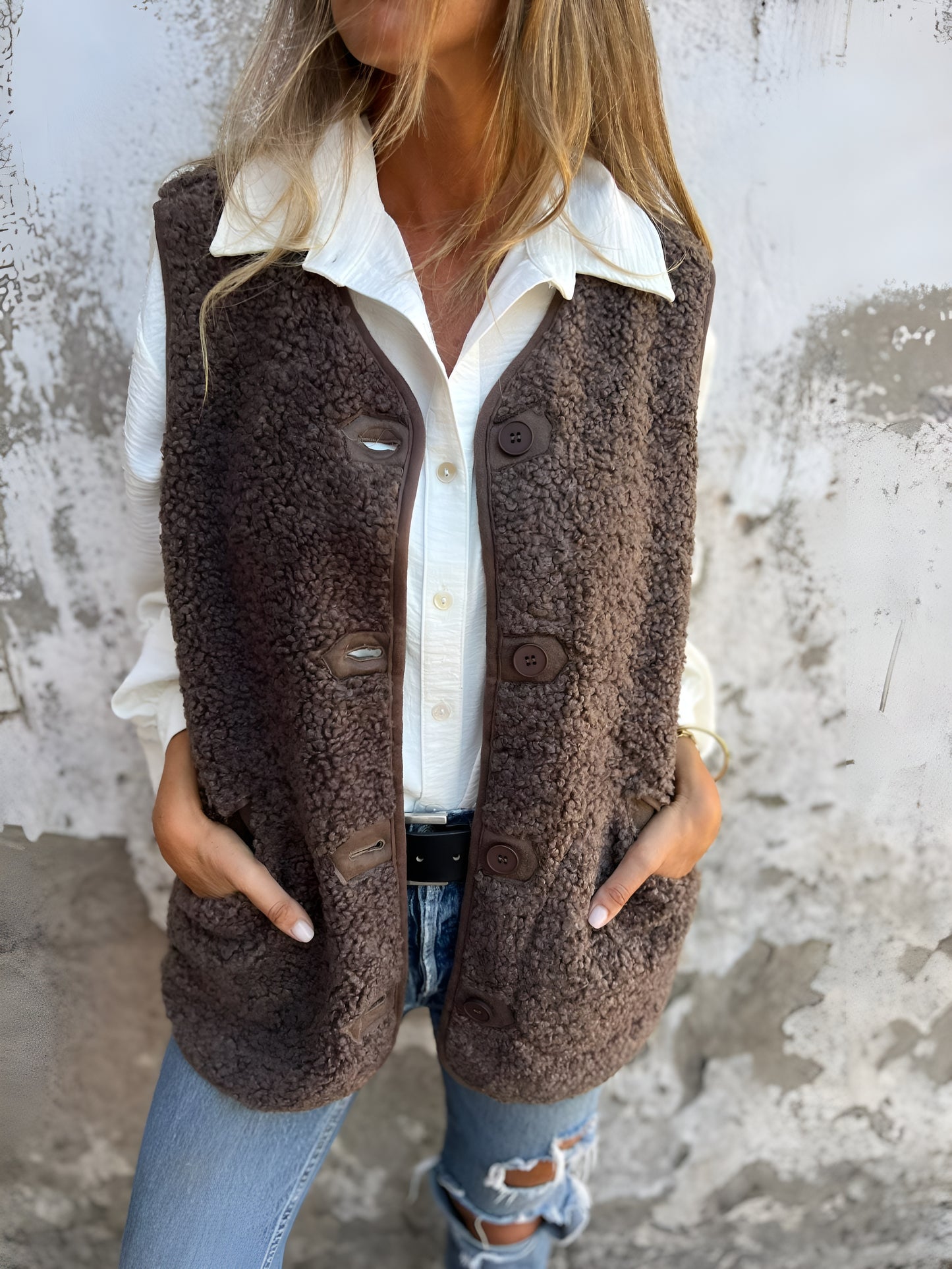 NoraFleece™ Chaleco Sherpa